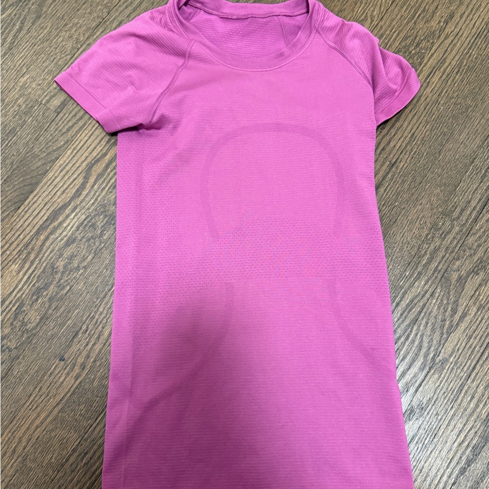 lululemon athletica Pink Short Sleeve Tee